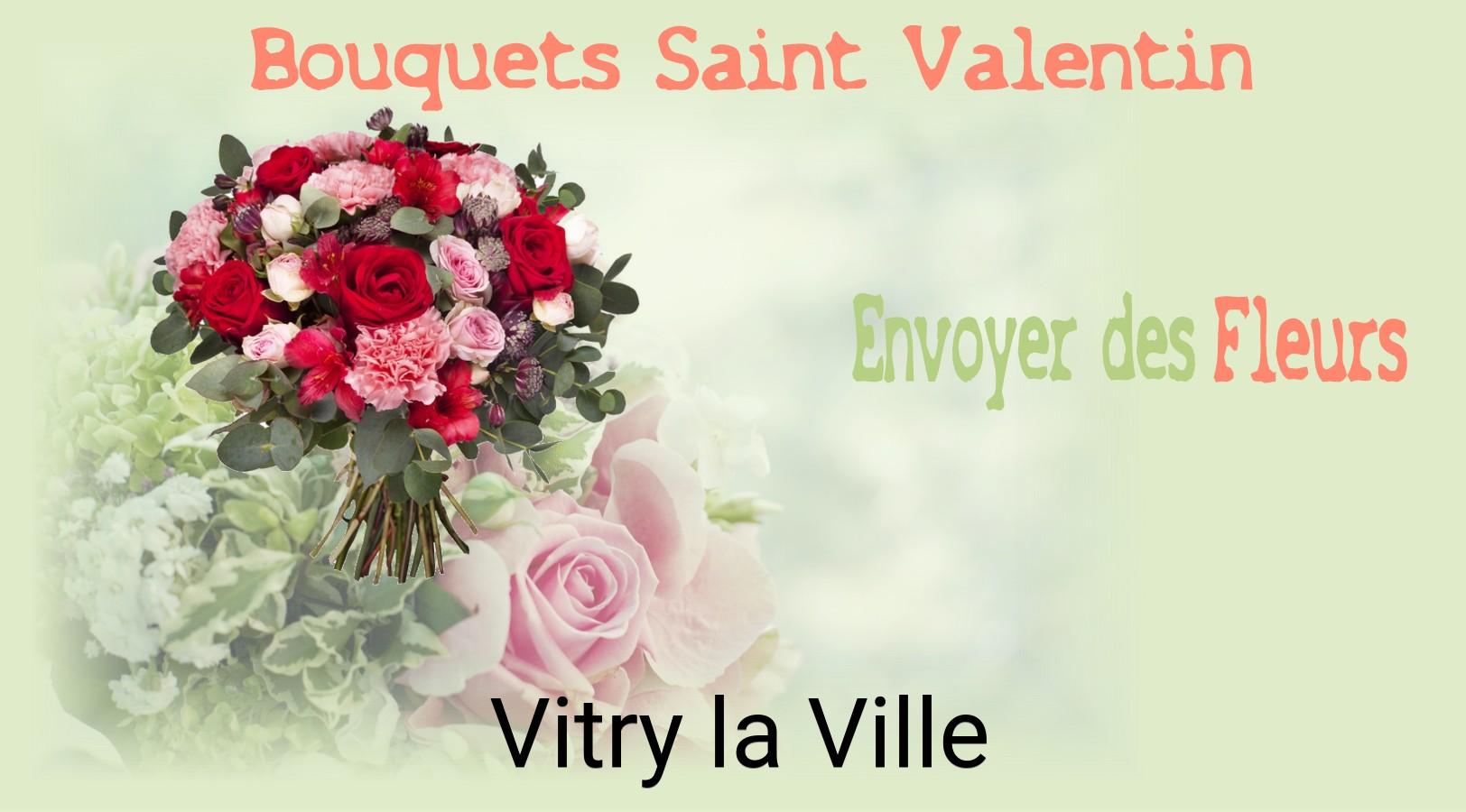 Roses de Saint-Valentin livrées à Vitry-la-Ville